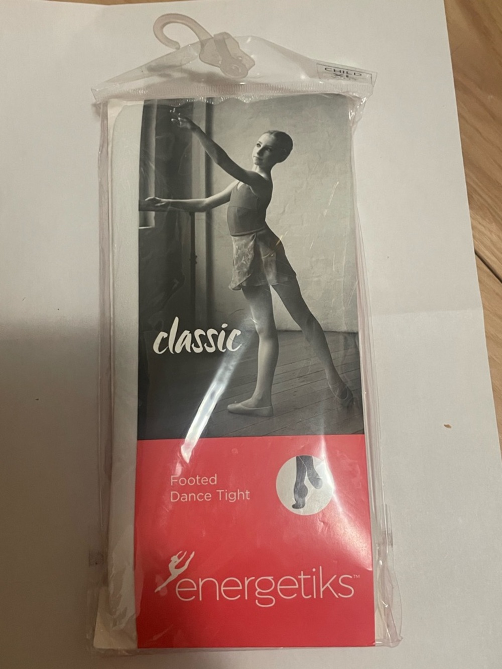 Energetiks Classic White Tights Child XL